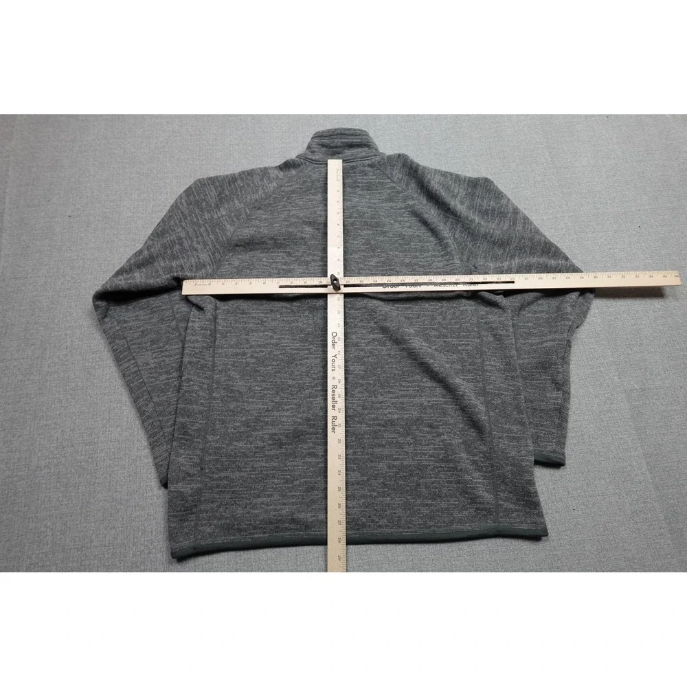 Patagonia Better Sweater Mens XL Gray Fleece Colony Hardware Chest Logo Soft